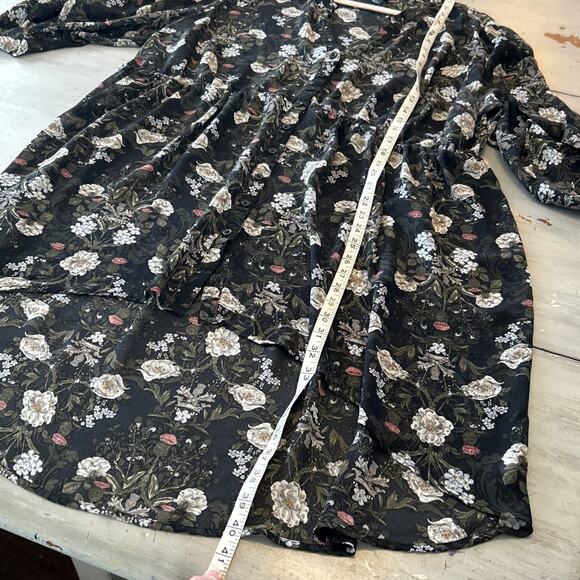 TORRID Outlander Lexie Hi-Lo Babydoll Tunic Sz 2X Sheer Dark Romantic Whimsy - Picture 5 of 9